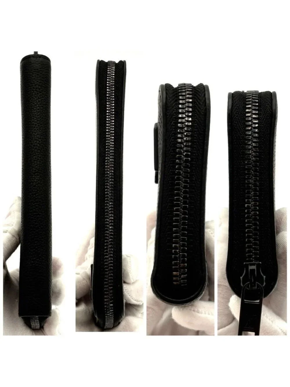 Louis Vuitton Zippy Wallet Vertical Aerogram Black